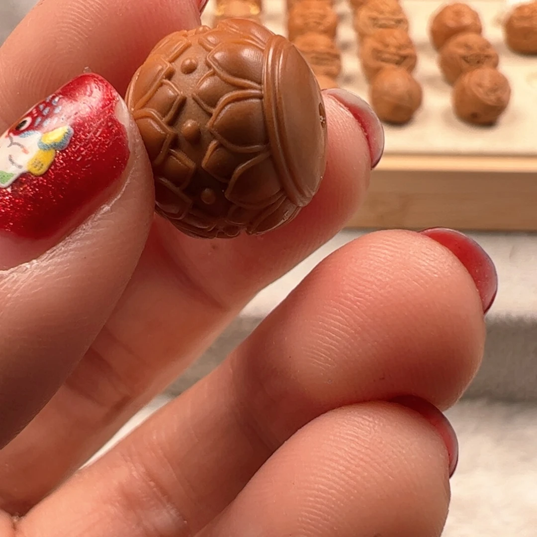 16号猴头雕刻莲花单子左右孔