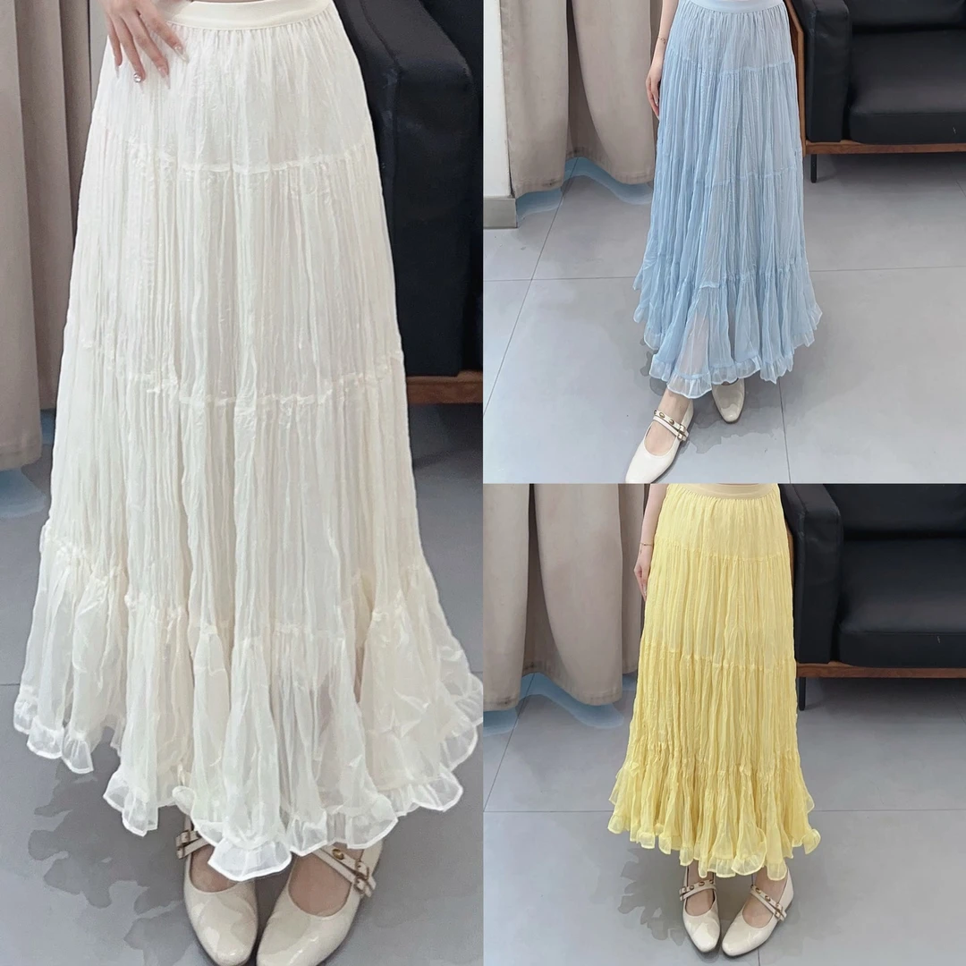 YOUTH FILM【柔软浪花】半身裙9063