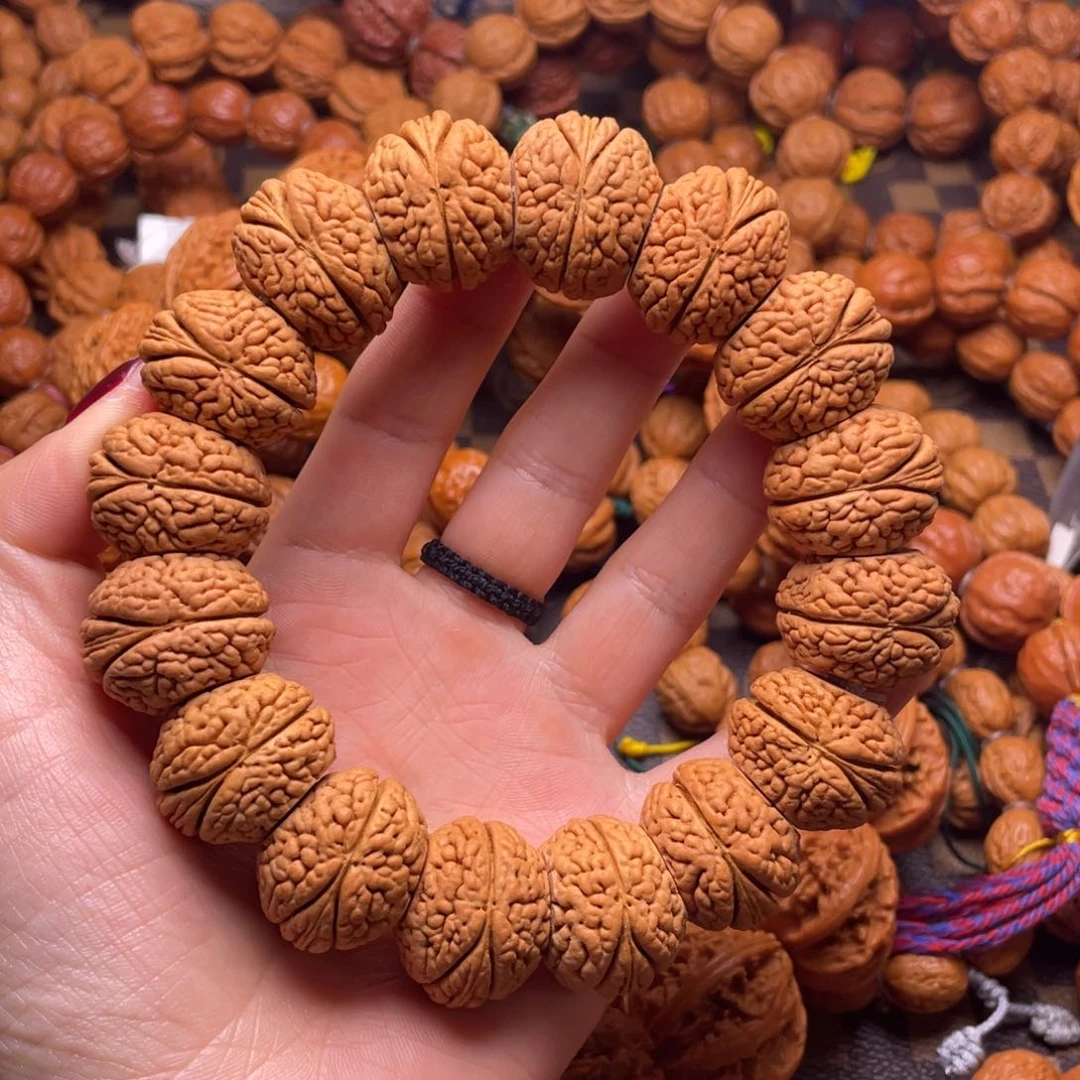 文玩核桃手串桃核