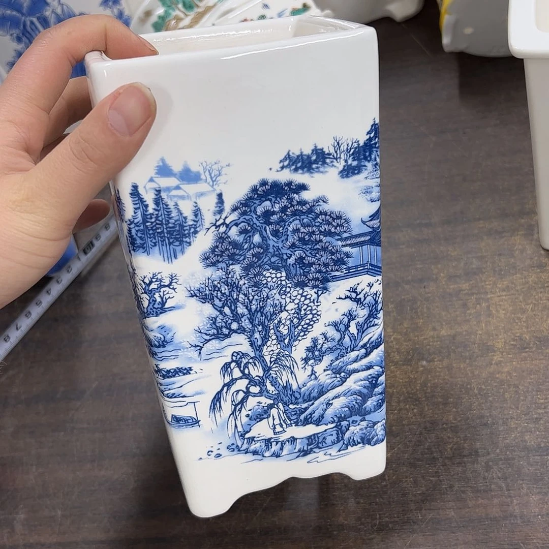 紫砂花盆762号微瑕10/19cm