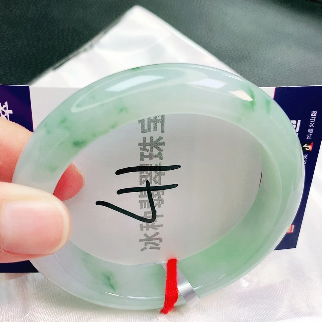 翡翠未镶嵌手镯缅甸天然a货翡翠手镯