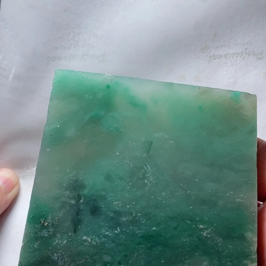 定制石英质玉用****姐天然非洲翠手镯定制