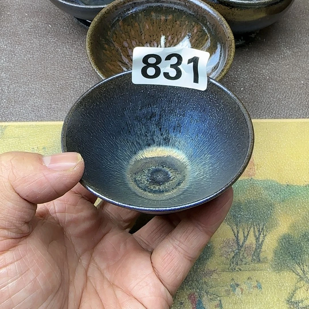 茶盏建盏杯主人杯龙窑柴烧