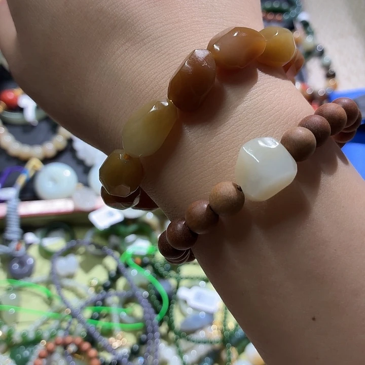 浮***梦木质铁合金糖随行送山檀