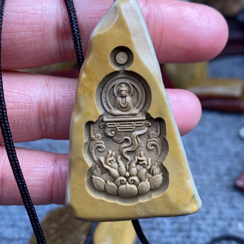 【闪购商品】原石雕刻手把件