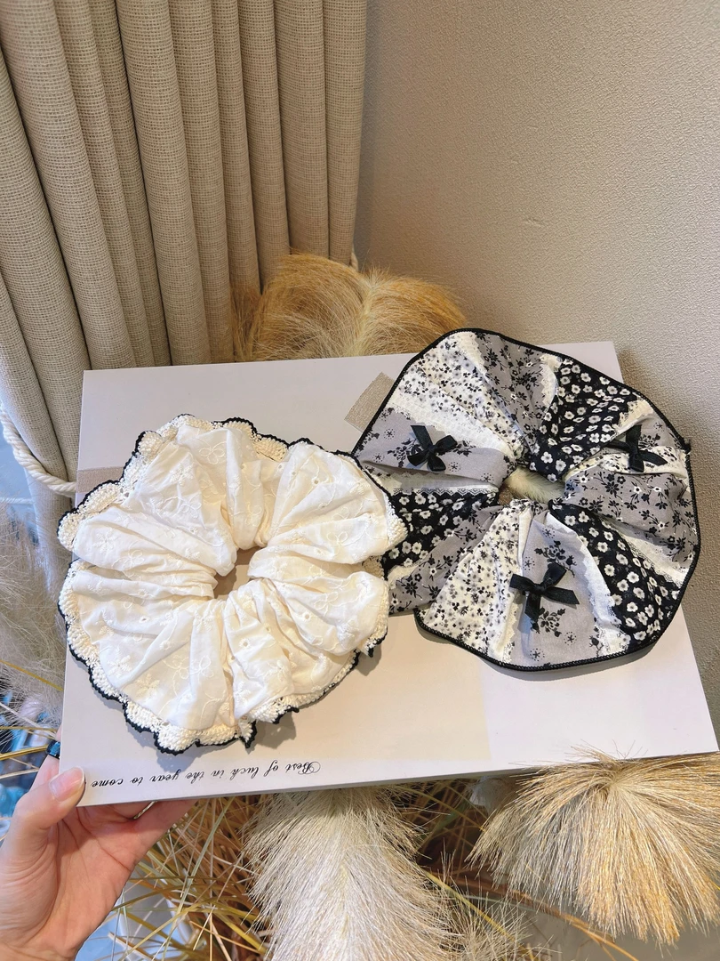 2025新款大肠发圈百搭韩系甜美头饰皮筋马尾丸子头扎头发发绳