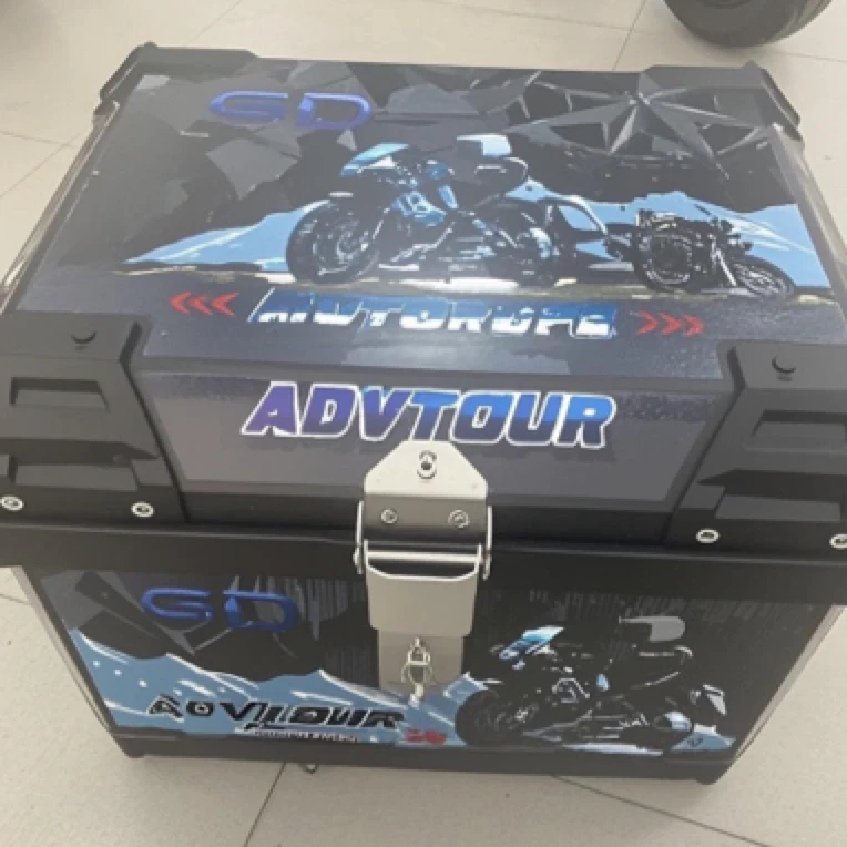 骑士摩托车尾箱大容量踏板车电动车通用后备箱快拆箱