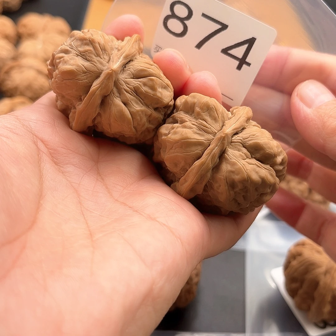 把件文玩核桃蛙蛙全品39度42