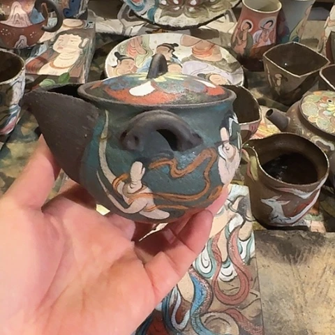 婧**光手工制作各种精美陶瓷