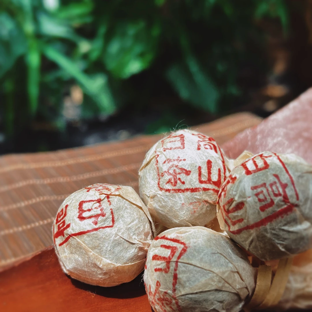 【高山白茶龙珠】云南普洱茶白茶龙珠香甜十足耐泡型便携装茶叶