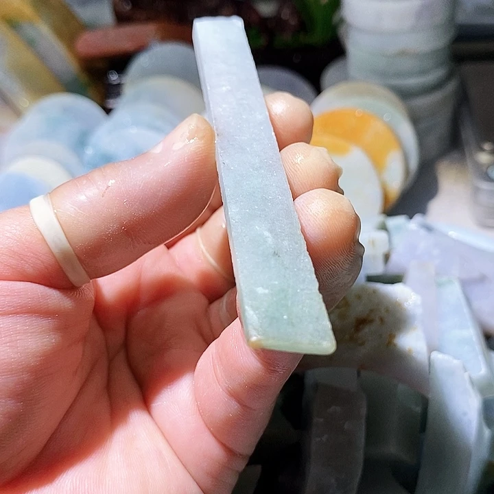 散珠翡翠边角料167