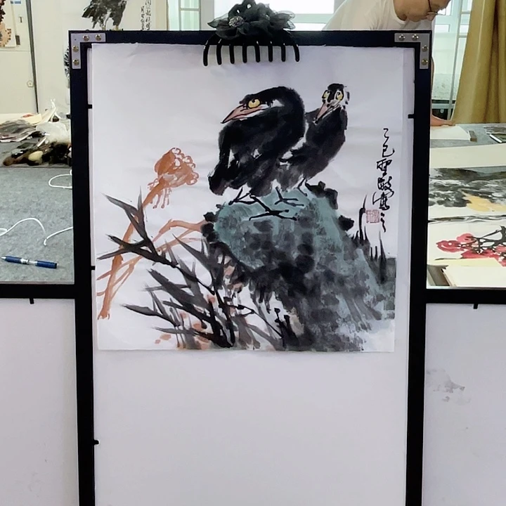 国画张圣敏先生纯手绘作品