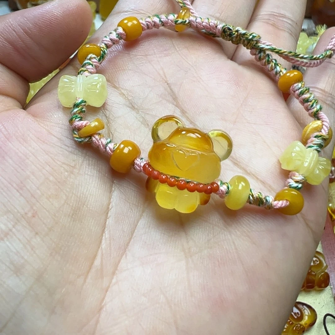 未镶嵌吊坠(不含链)琥珀