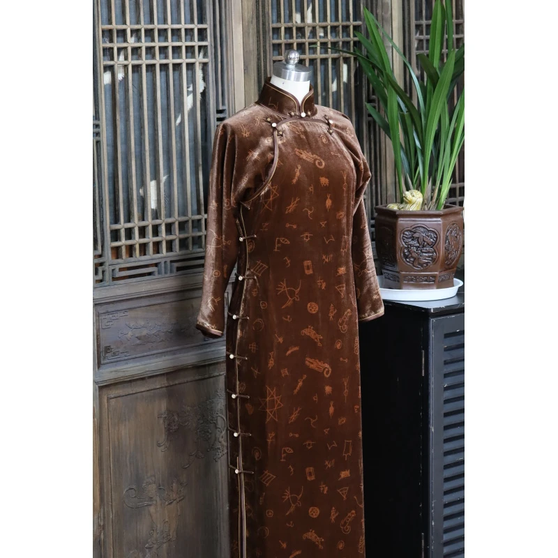 经典旗袍QP-30627