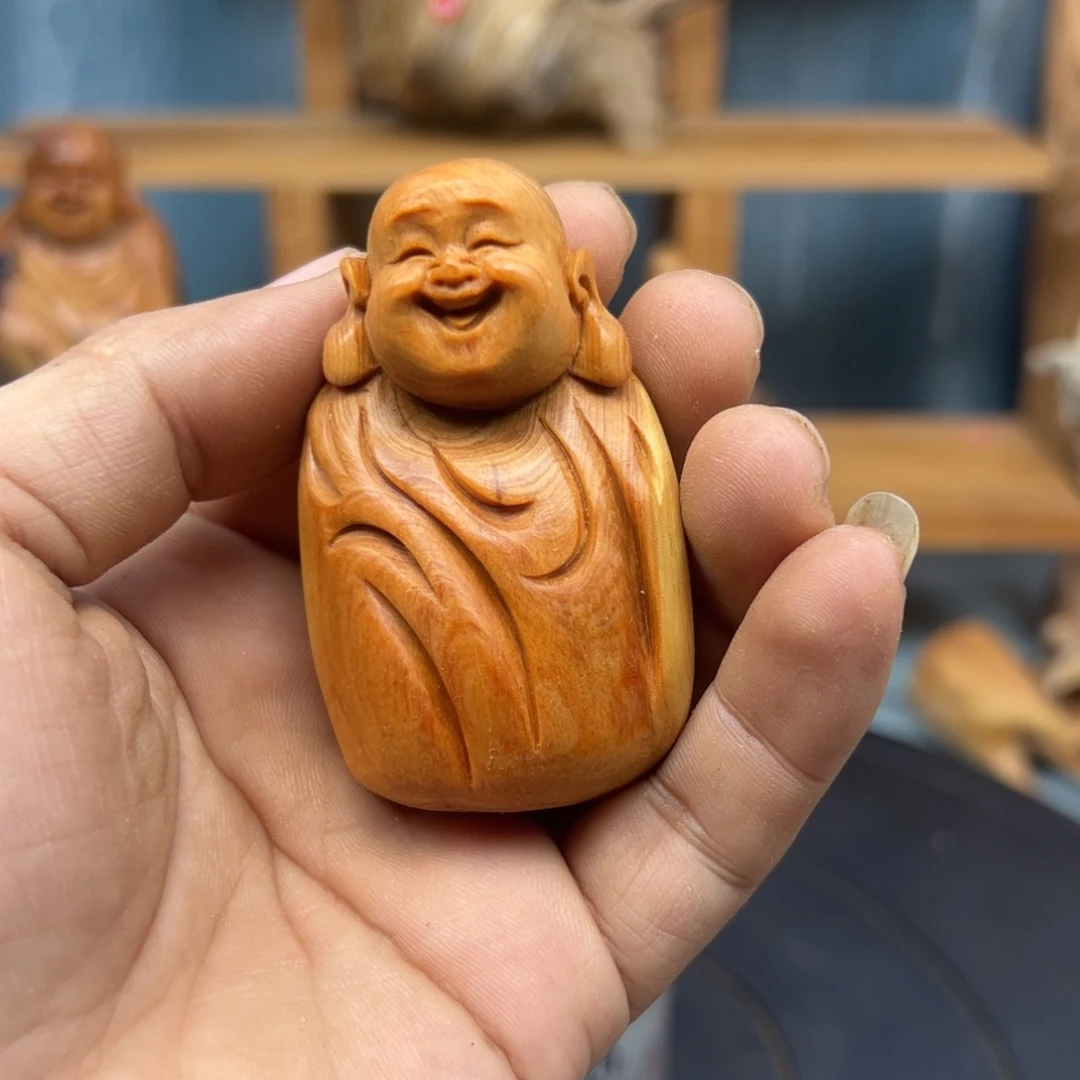 木萧*崖柏木摆件手把件