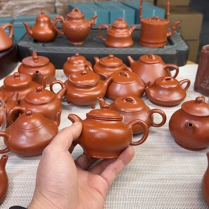 俠***獅壶紫砂全手工制作掇只