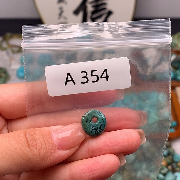 绿松石未镶嵌扣子扣子