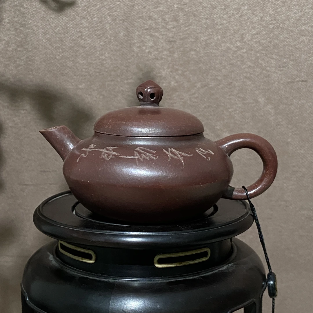 宜兴手工紫砂陶 茶壶GS3410-16
