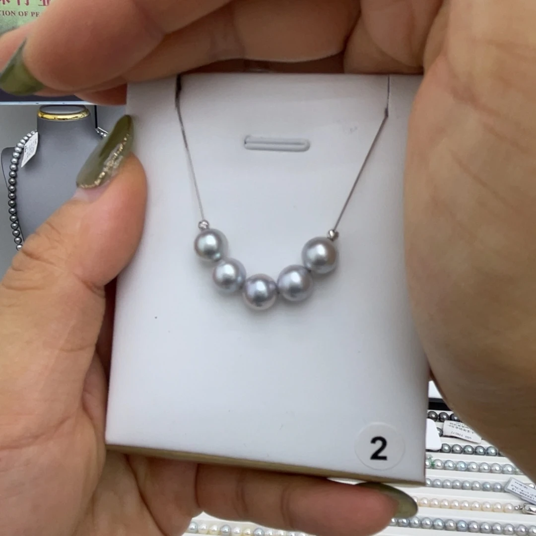 海水珍珠18K金镶嵌颈饰