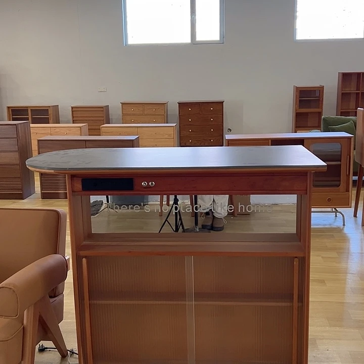 北美材样品吧台不退不换