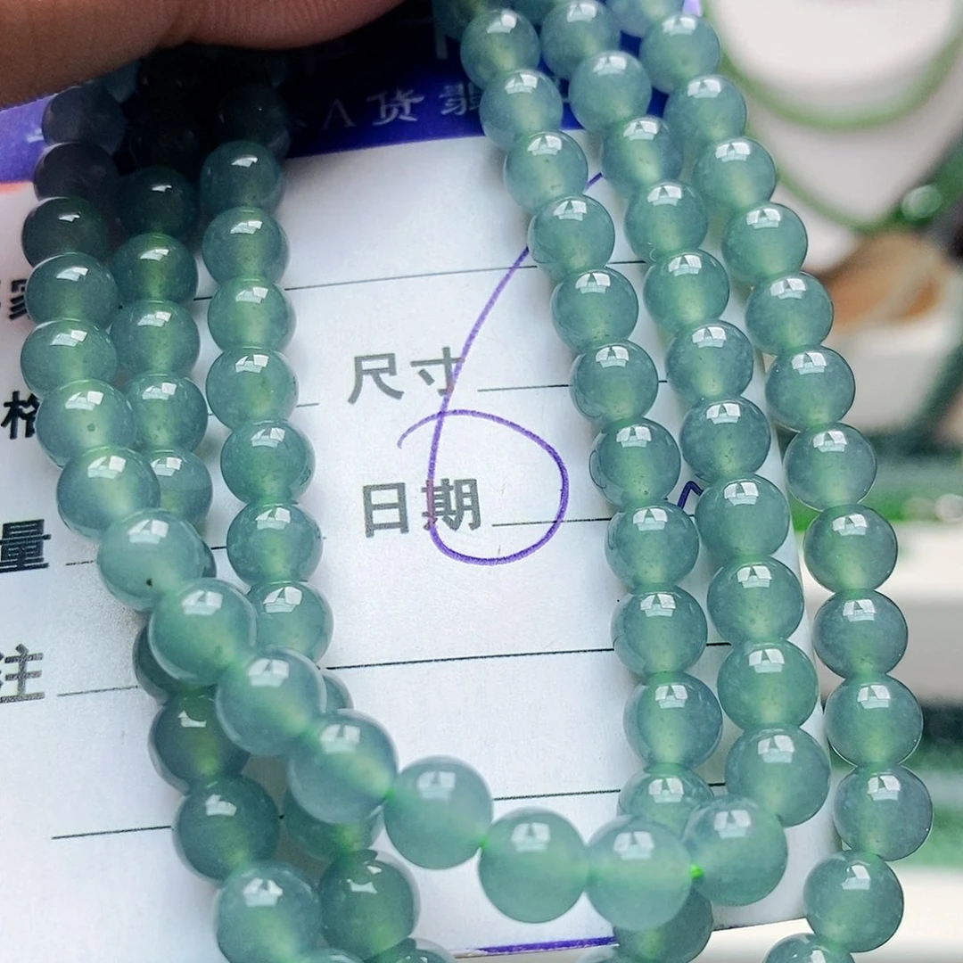 未镶嵌手链翡翠翡翠