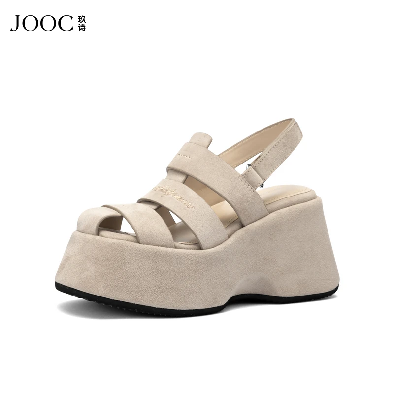 【柔光滤镜】JOOC玖诗时装鞋2025夏季新款时装鞋欧若风百搭女鞋