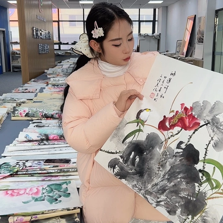 国画国画作品纯手绘