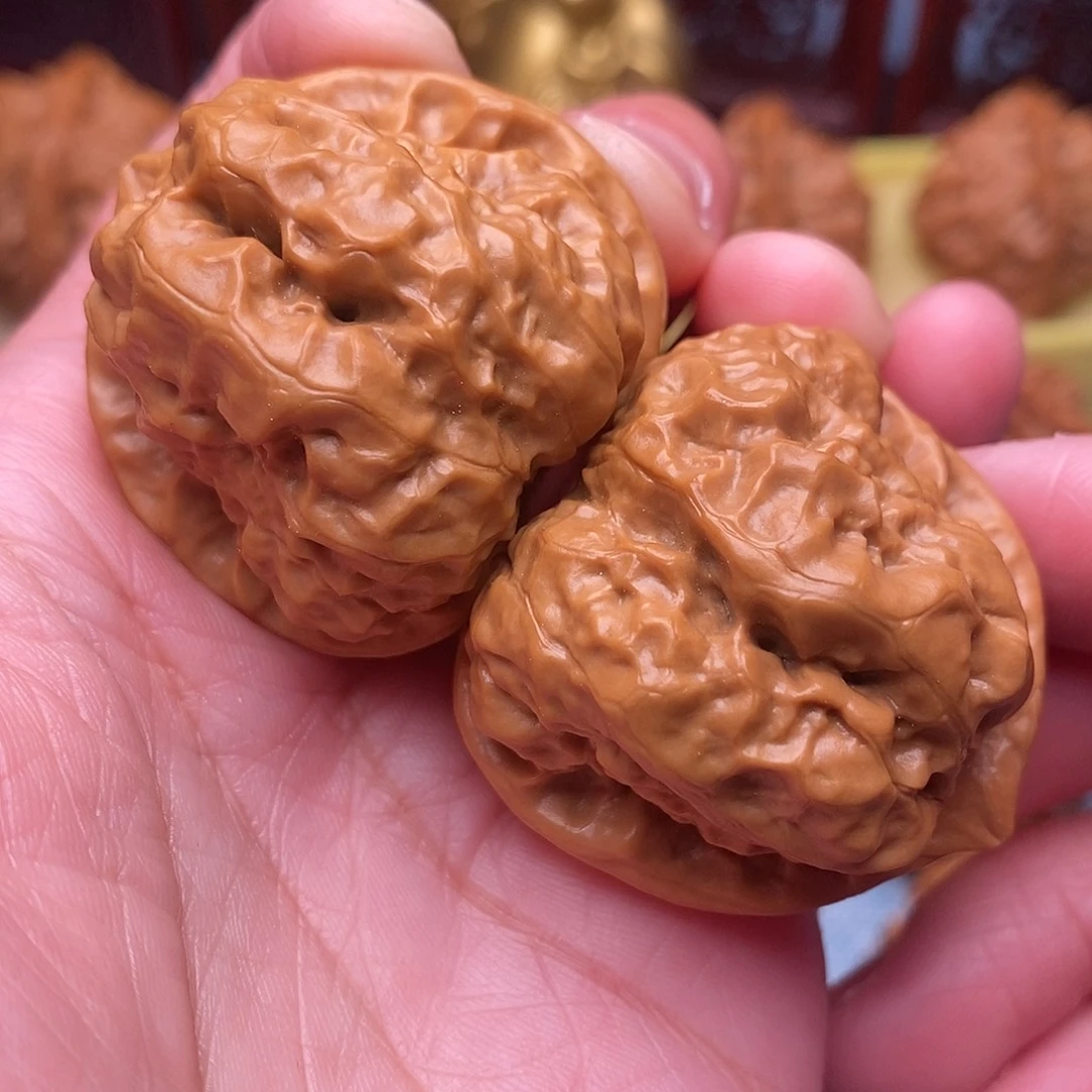 把件文玩核桃全品延庆水晶开背三角蛙39尺