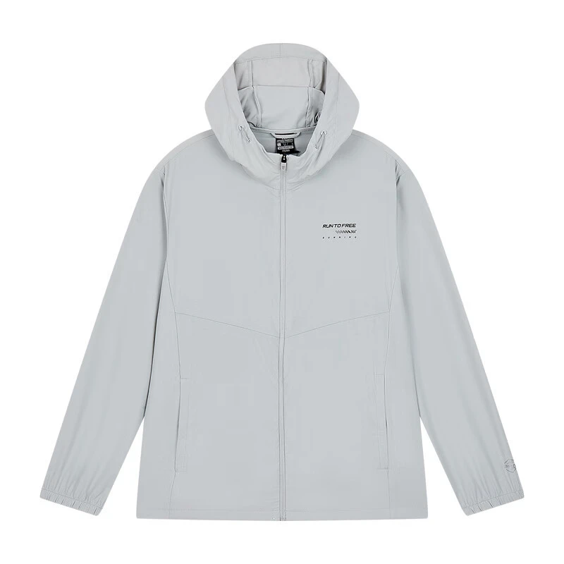 361°男装运动风衣2025年夏季新款薄款单风衣常规舒适运动外套