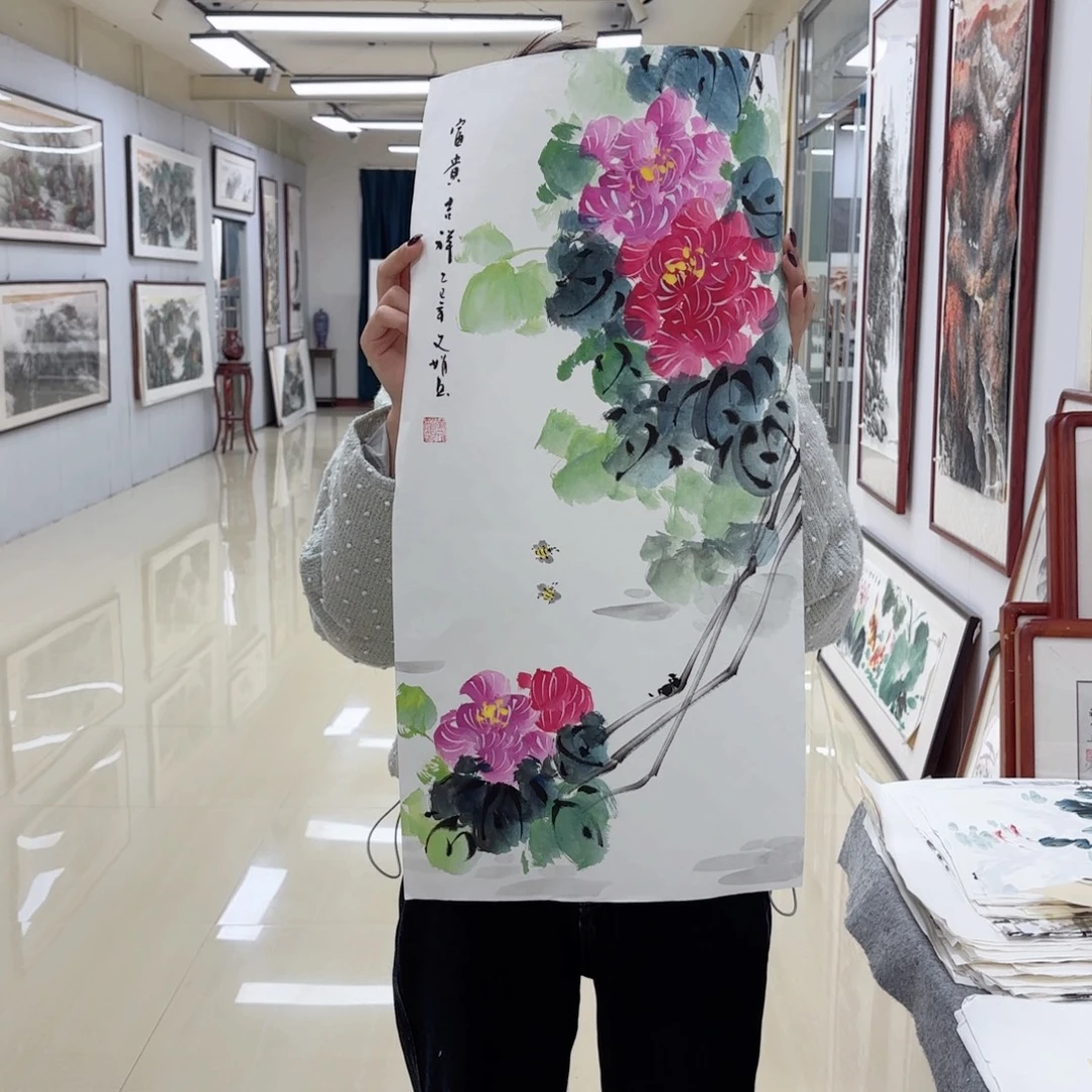 国画国画作品集一个