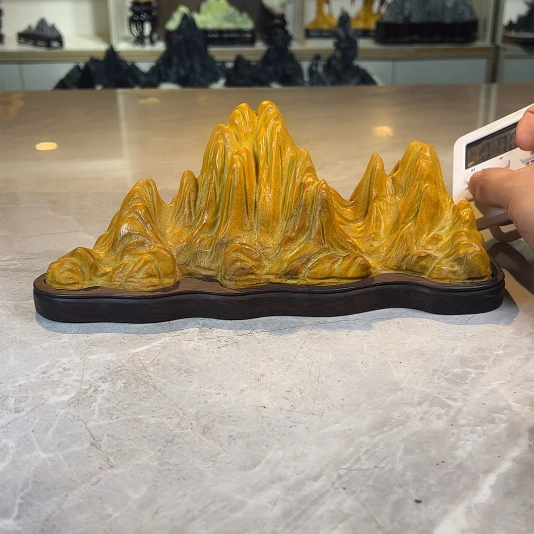 齐***海灵璧奇石博览会摆件