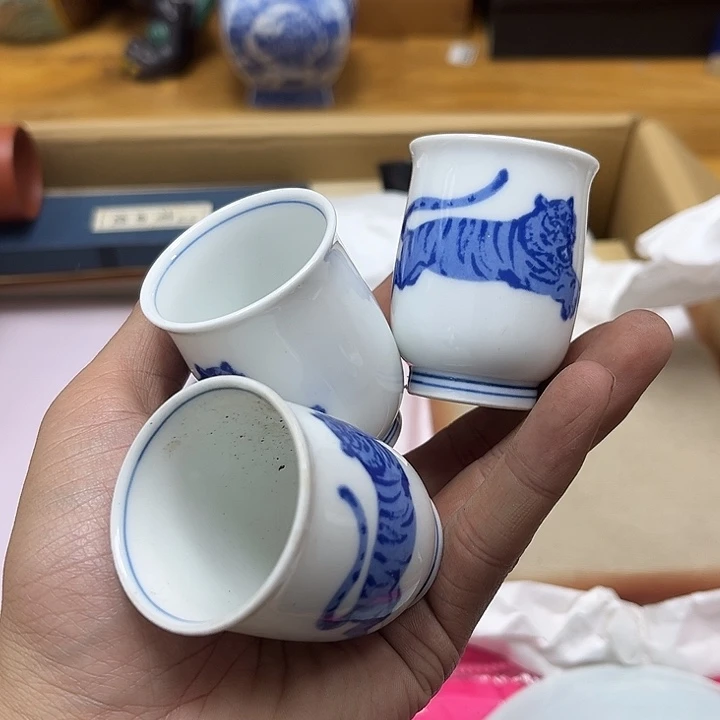 瓷片瓷器摆件工艺品摆件
