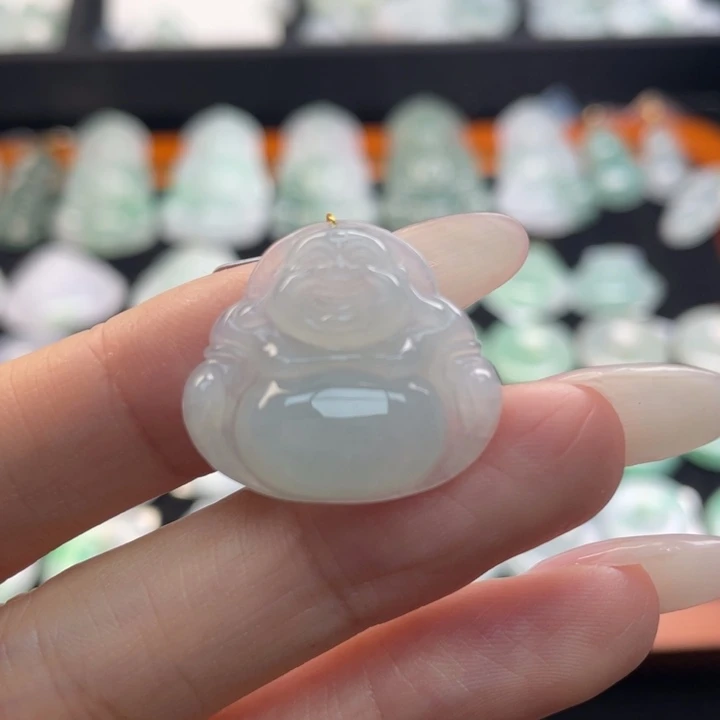 颈饰未镶嵌翡翠佛公