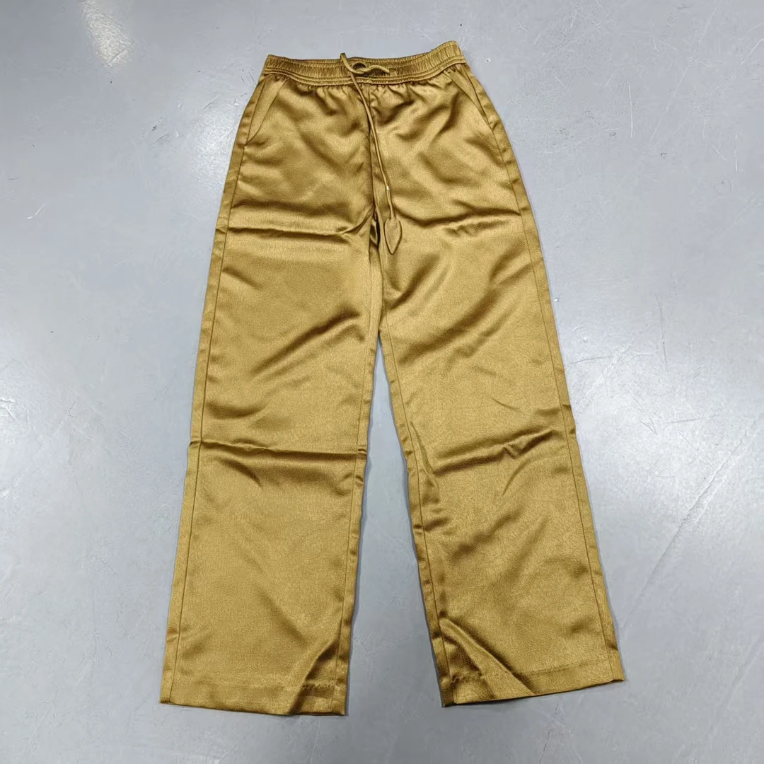 【南油玲姐】金色松紧腰休闲裤K8852