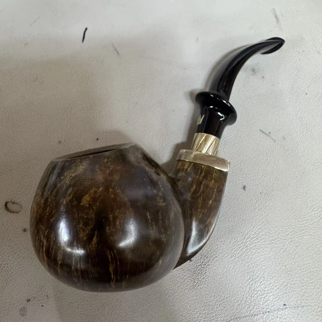 意大利火焰石楠木烟斗全新