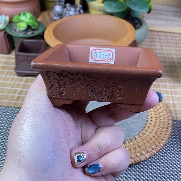 琉璃手工艺品宜兴紫砂精品花盆