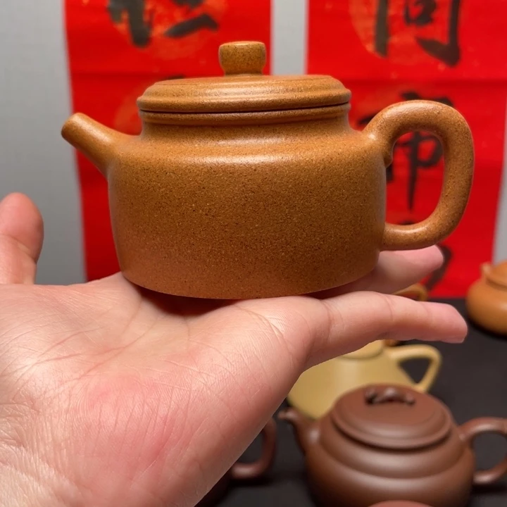 紫砂壶删*音全手工原矿