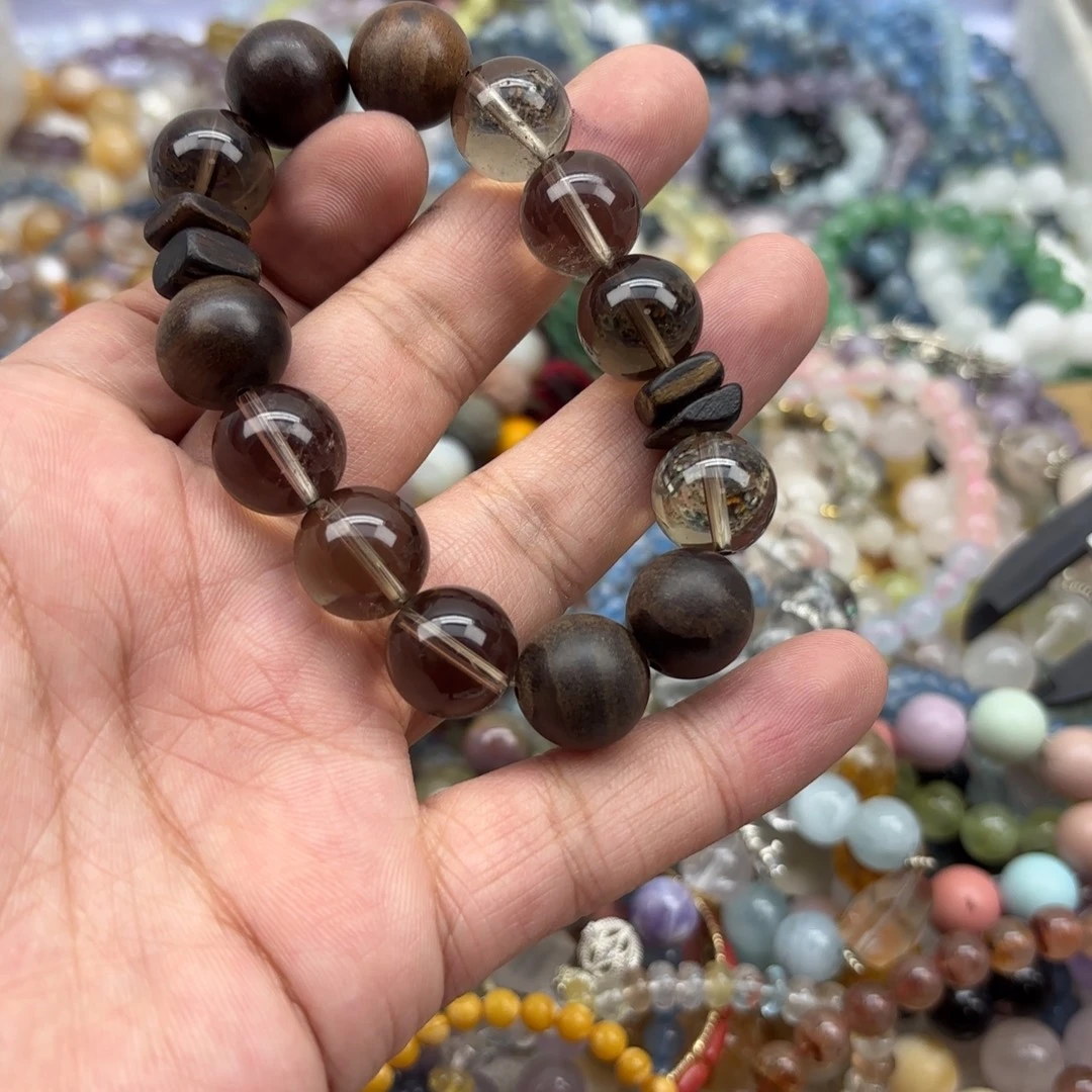 水晶银S925镶嵌手链