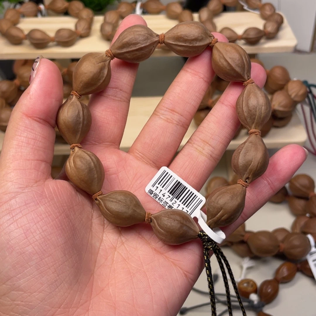 橄榄核手串/手链16*23三面佛梅林铁核