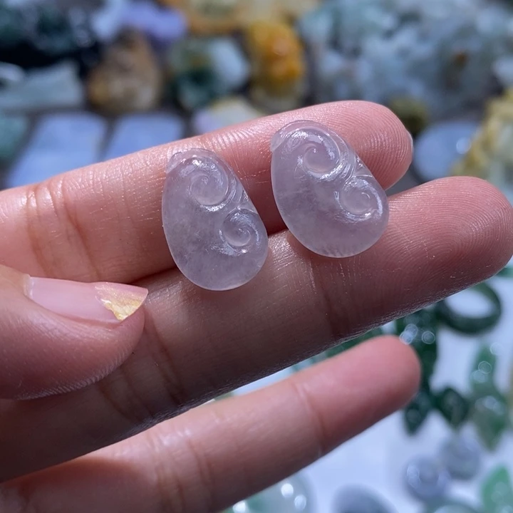 定制翡翠未镶嵌毛货