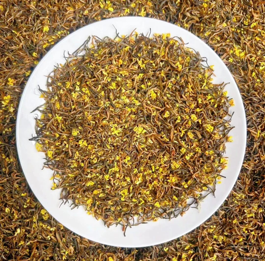 高档金桂花金骏眉2025年新茶全芽红茶（桂花香蜜香果香浓香型鲜润）