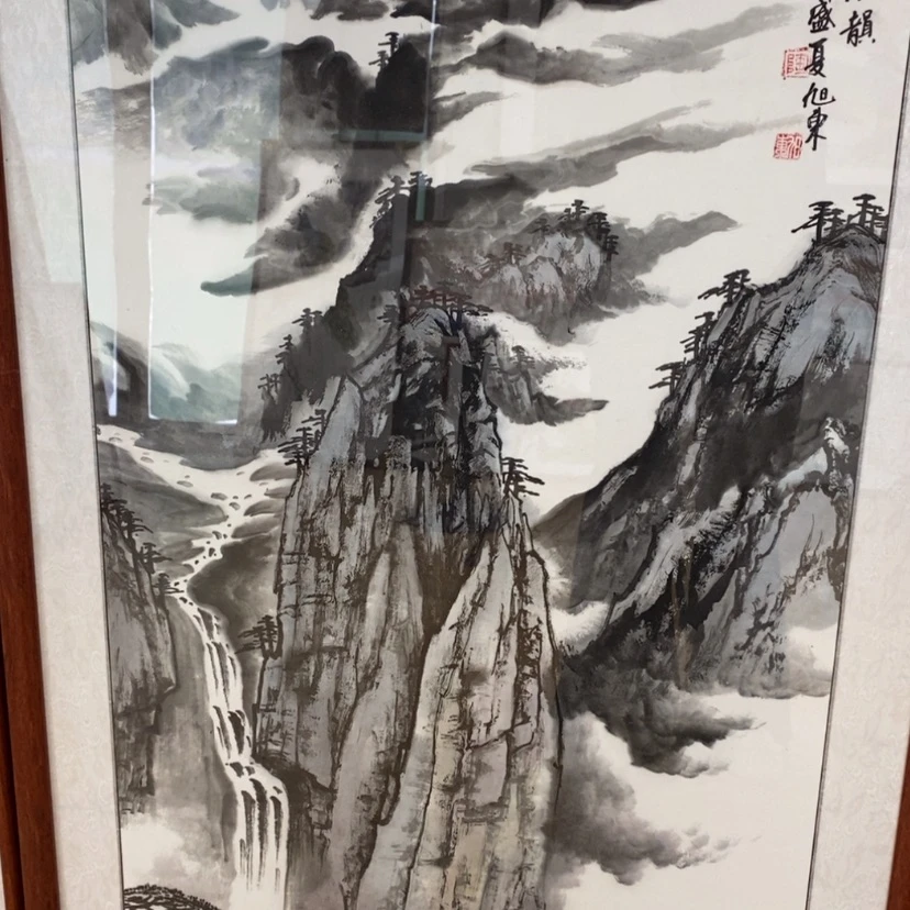 【闪购商品】国画手绘国画带框