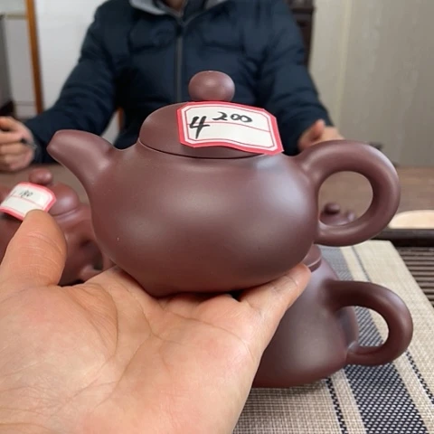 紫泥茶壶蒙*伦龙血沙的丰韵
