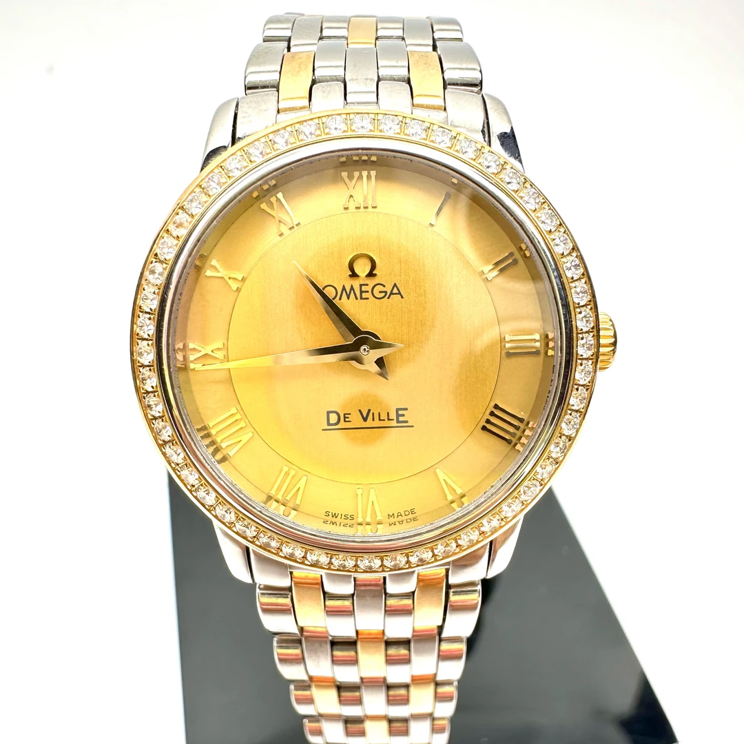 99新 Omega/欧米茄 碟飞系列/女表/石英/27mm/单表/8819