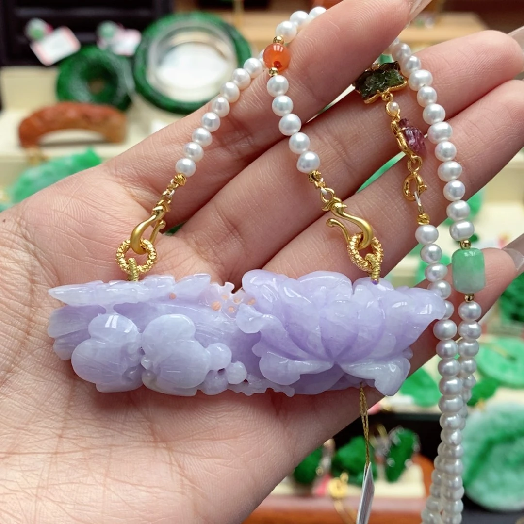 颈饰未镶嵌翡翠翡翠吊坠