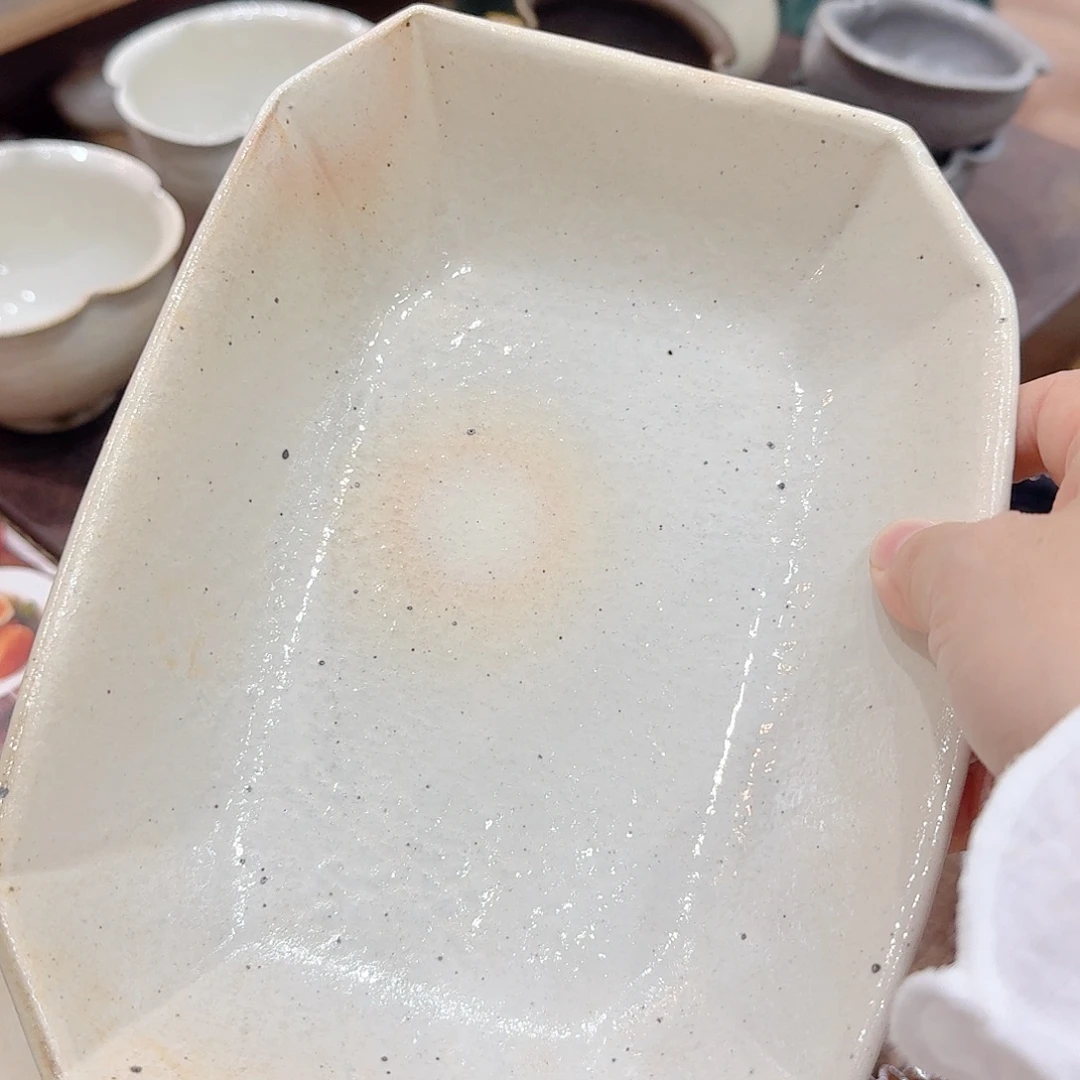 陶日本陶瓷餐具方盘深
