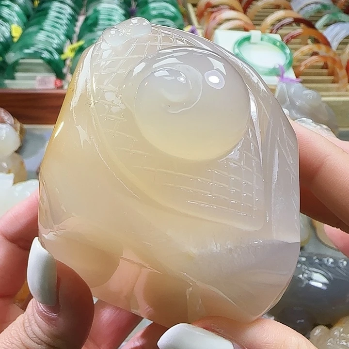玛瑙/玉髓合金摆件