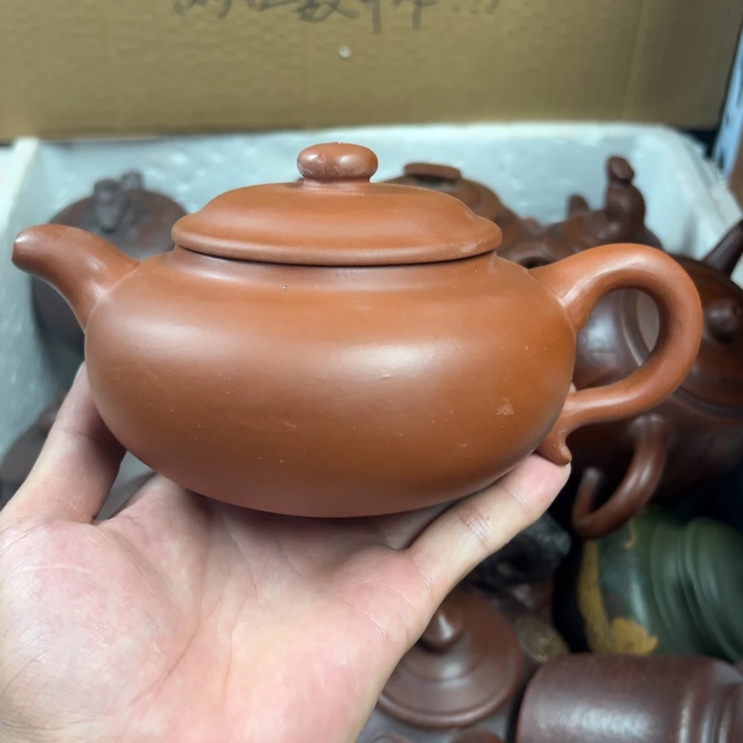 茶壶紫砂宜兴原矿紫砂壶500毫升容量