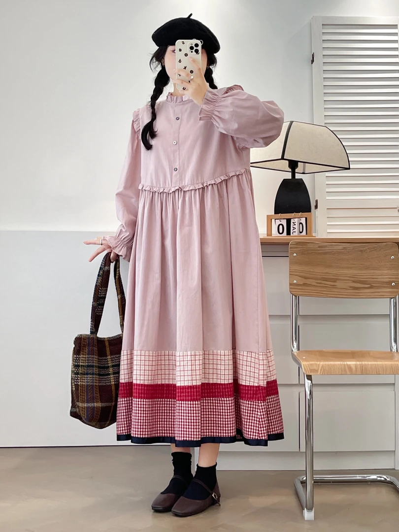 8437 丹丹家.韩版甜美连衣裙时尚款