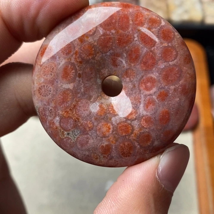 硅化玉颈饰未镶嵌K**T